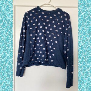 Champion Navy Blue Crewneck